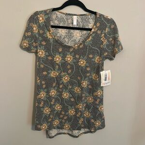 XXS Floral LuLaRoe Classic Tee